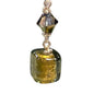 Murano Cube Earrings (Ready to Wear)