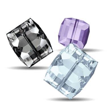 Swarovski (5601) 8mm Cube Beads (Sold by the piece)