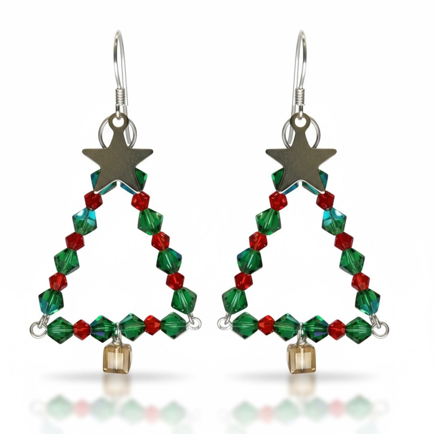 Shining Star Christmas Tree Earring Kit