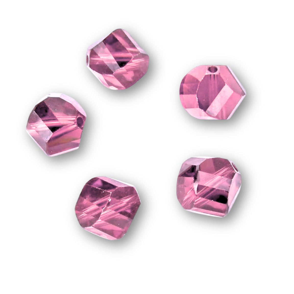 Swarovski 4mm Helix - Light Rose (10 Pack) No longer in Production