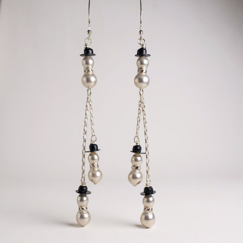Snowman Trio Christmas Earring Kit