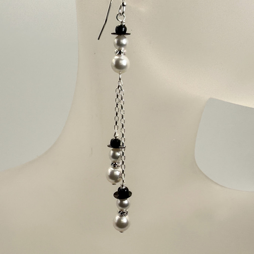 Snowman Trio Christmas Earring Kit