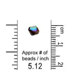 Swarovski 6mm Bicone - Mocca AB (10 Pack) XILION
