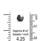 Swarovski 6mm Round - Mocca AB (10 Pack) No longer in Production