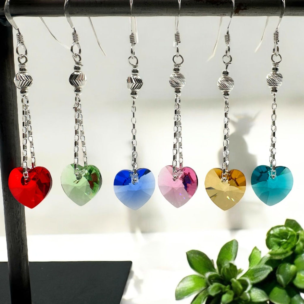 Birthstone Heart Earring Kit