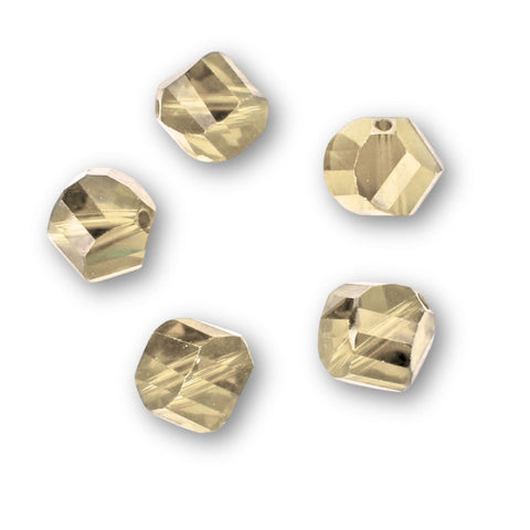 Swarovski 4mm Helix - Crystal Golden Shadow (10 Pack) No longer in Production