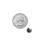 Swarovski 8mm Round - Mocca AB (10 Pack) No longer in Production