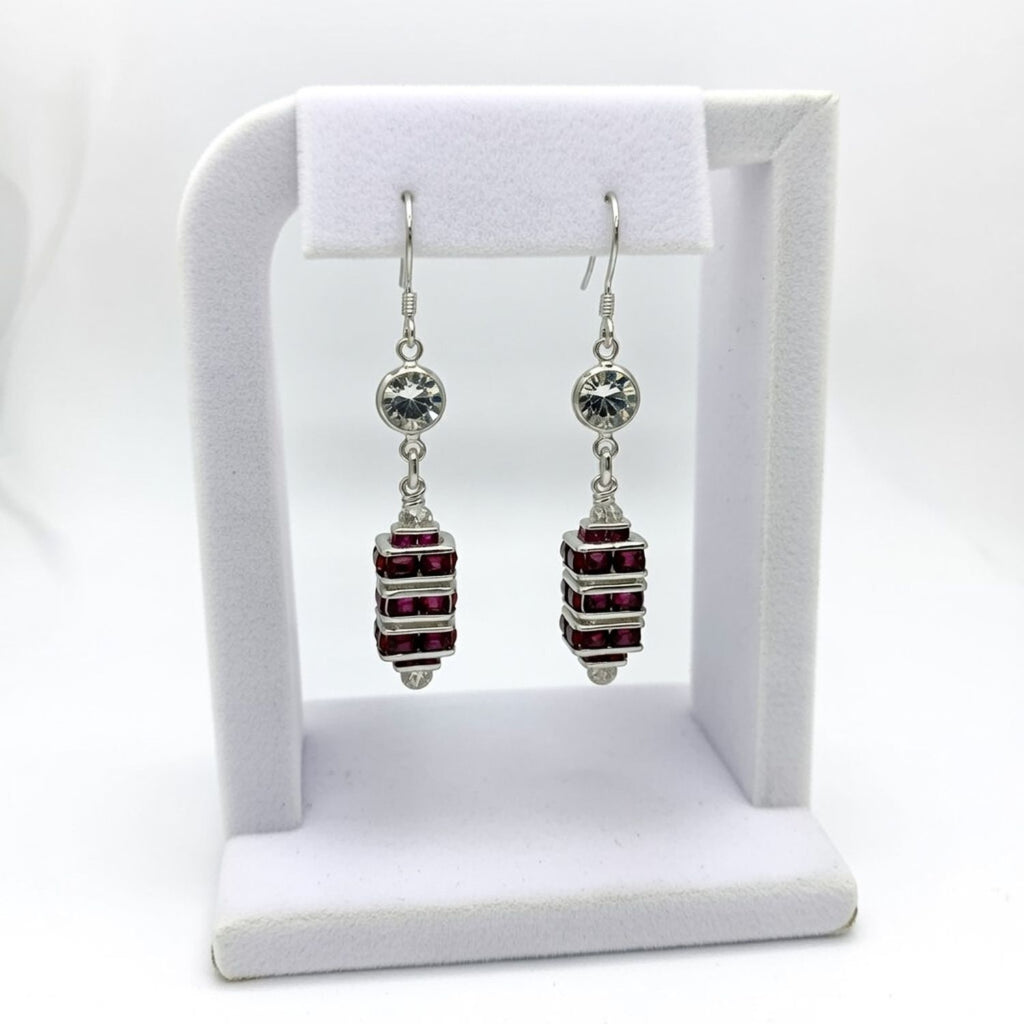 Amethyst Stack Earring Kit