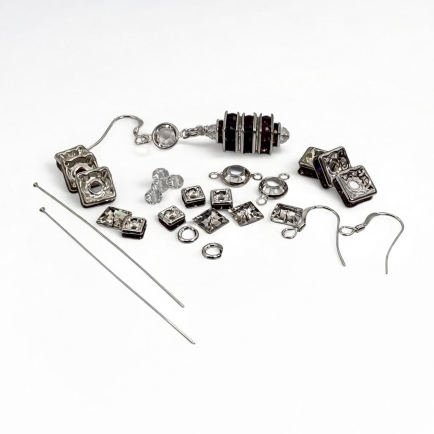 Amethyst Stack Earring Kit