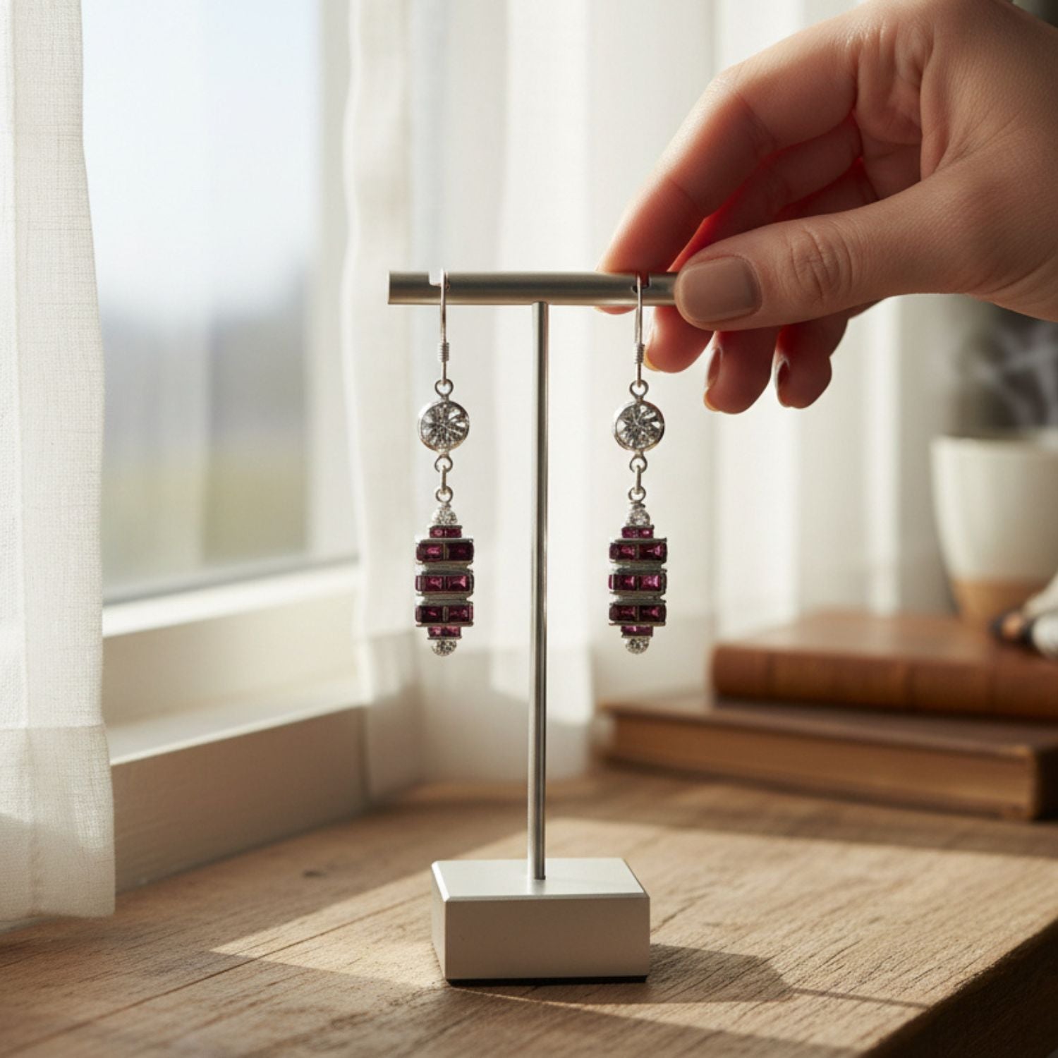 Amethyst Stack Earring Kit