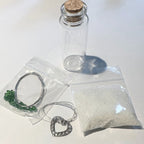 Build a Bouquet  - Base Kit (Vase, Sand, Charm and Swarovski Greenery)
