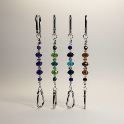 👜✨ Beaded Purse Keychain Tether Kit – Sparkly Grab & Go Magic! ✨👜