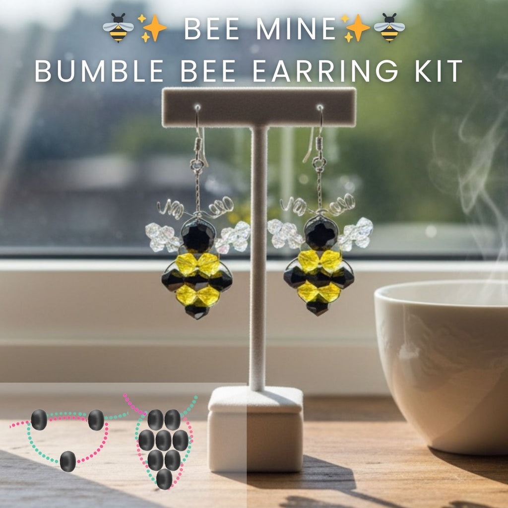 🐝✨ Bee Mine Bumble Bee Earring Kit ✨🐝