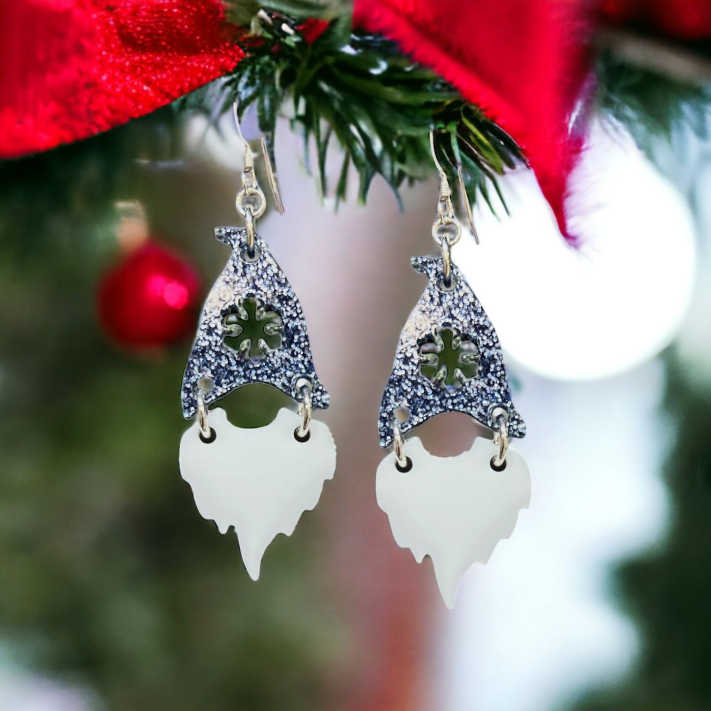 Christmas Gnome Earring Kit - Christmas Jewelry Making Kit