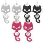 Captured Crystal Cat Halloween Earring Kit - New Summerween Colors