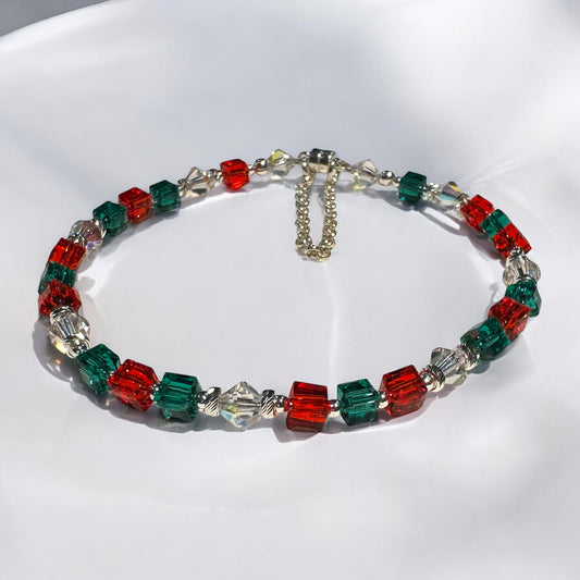 Christmas Cube Bracelet (Ready to Wear)