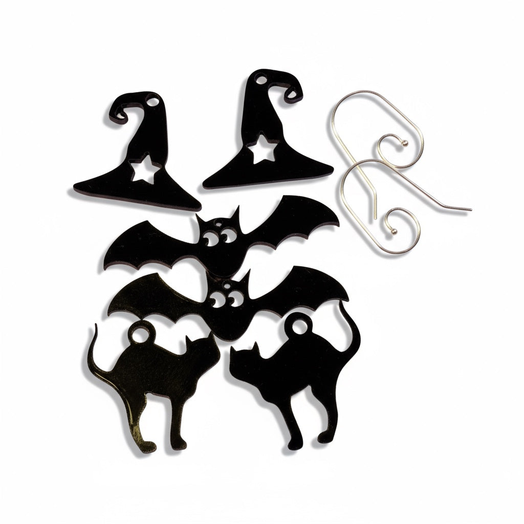 Interchangeable Halloween Acrylic Earring Kit