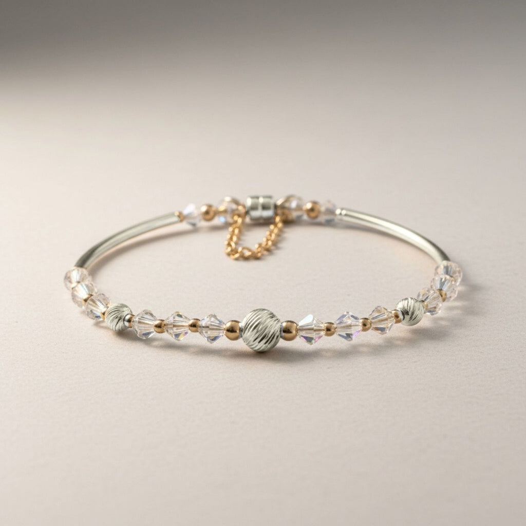 Crystal Shimmer Bangle Bracelet Kit