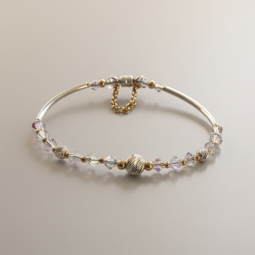 Crystal Shimmer Bangle Bracelet Kit