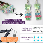 Crystal Butterflies Earring Kit