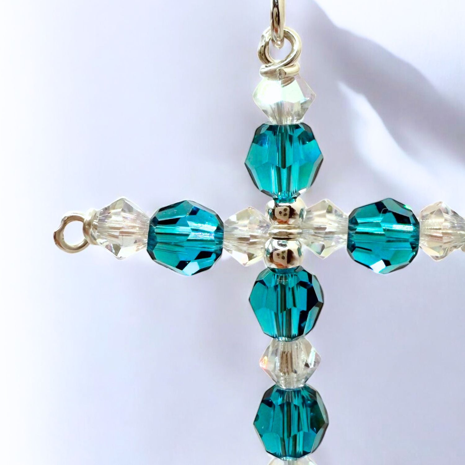 Crystal Cross Birthstone Earring Kit