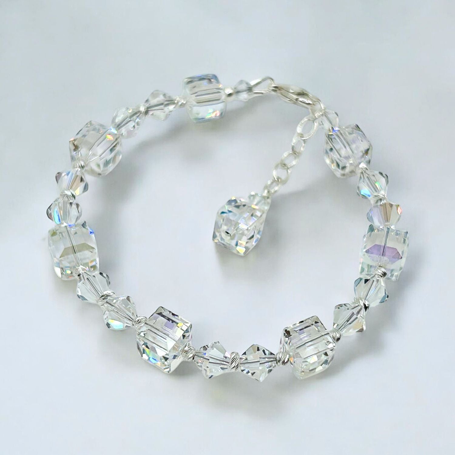 Swarovski Moonlit Cube Bracelet Kit