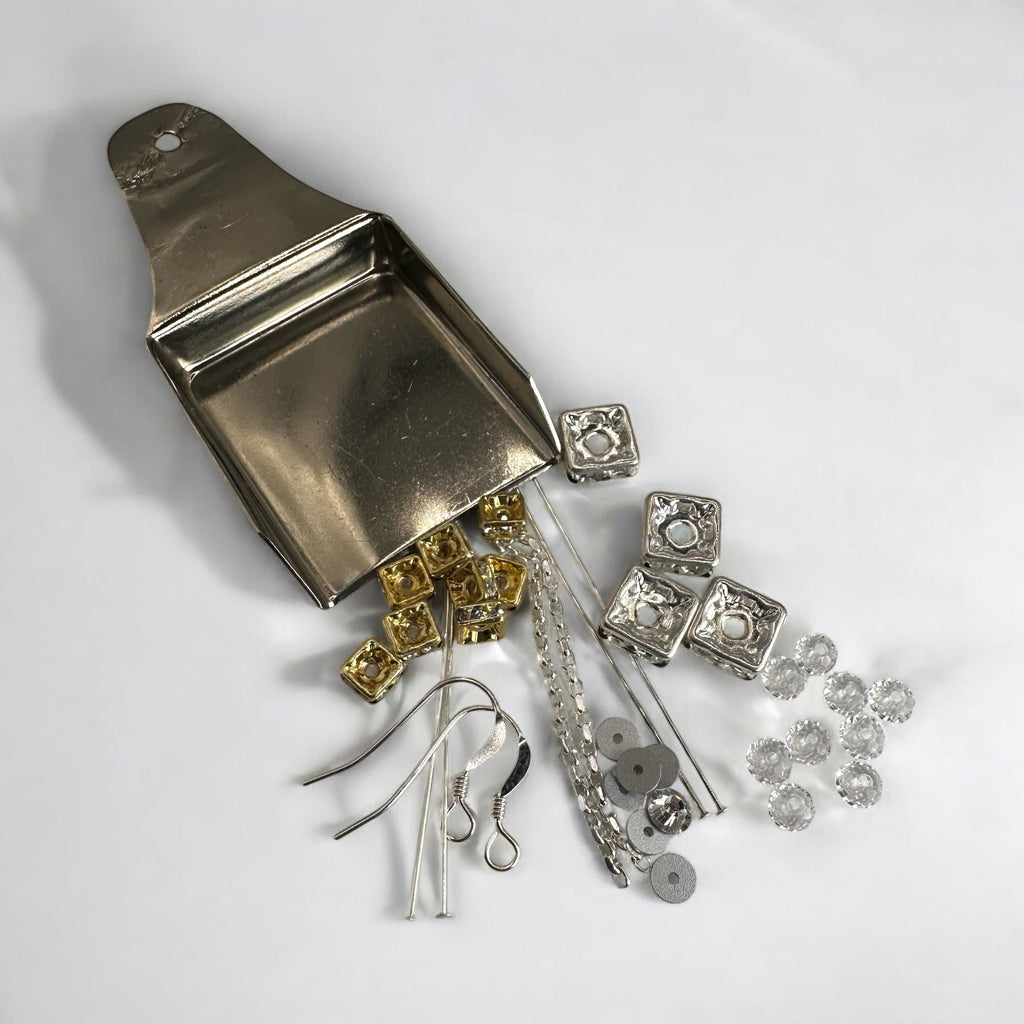 Crystal Cascade Earring Kit - Materials