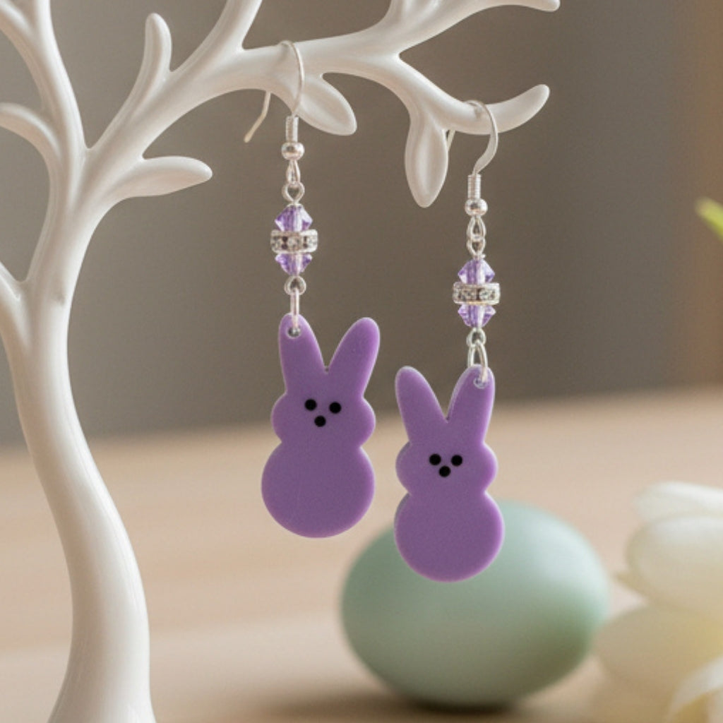 Peep Bunny Inspired Easter Earring Kit