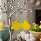 DIY Acrylic Earring Kit - Peep Chick Easter Earring