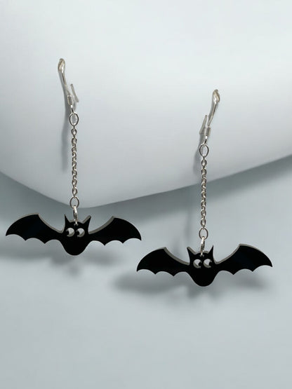 Dangling Bat's Halloween Earring Kit