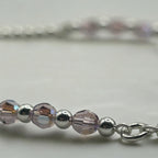 Dragonfly Dazzle Ankle Bracelet Kit -Crystals Closeup