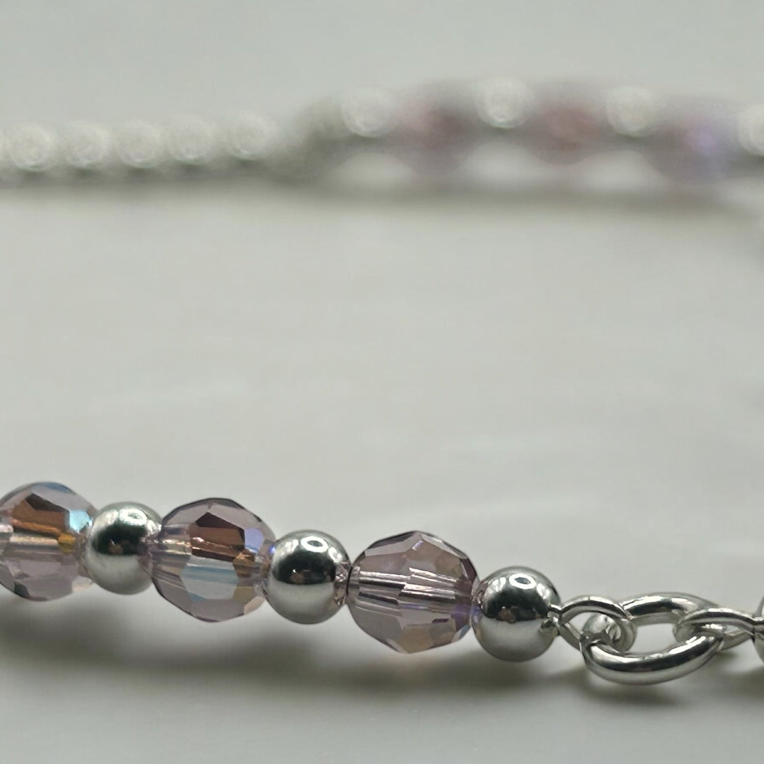 Dragonfly Dazzle Ankle Bracelet Kit -Crystals Closeup