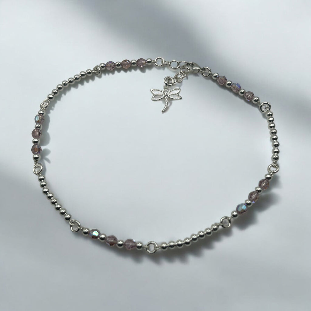 Dragonfly Dazzle Ankle Bracelet Kit -Overhead