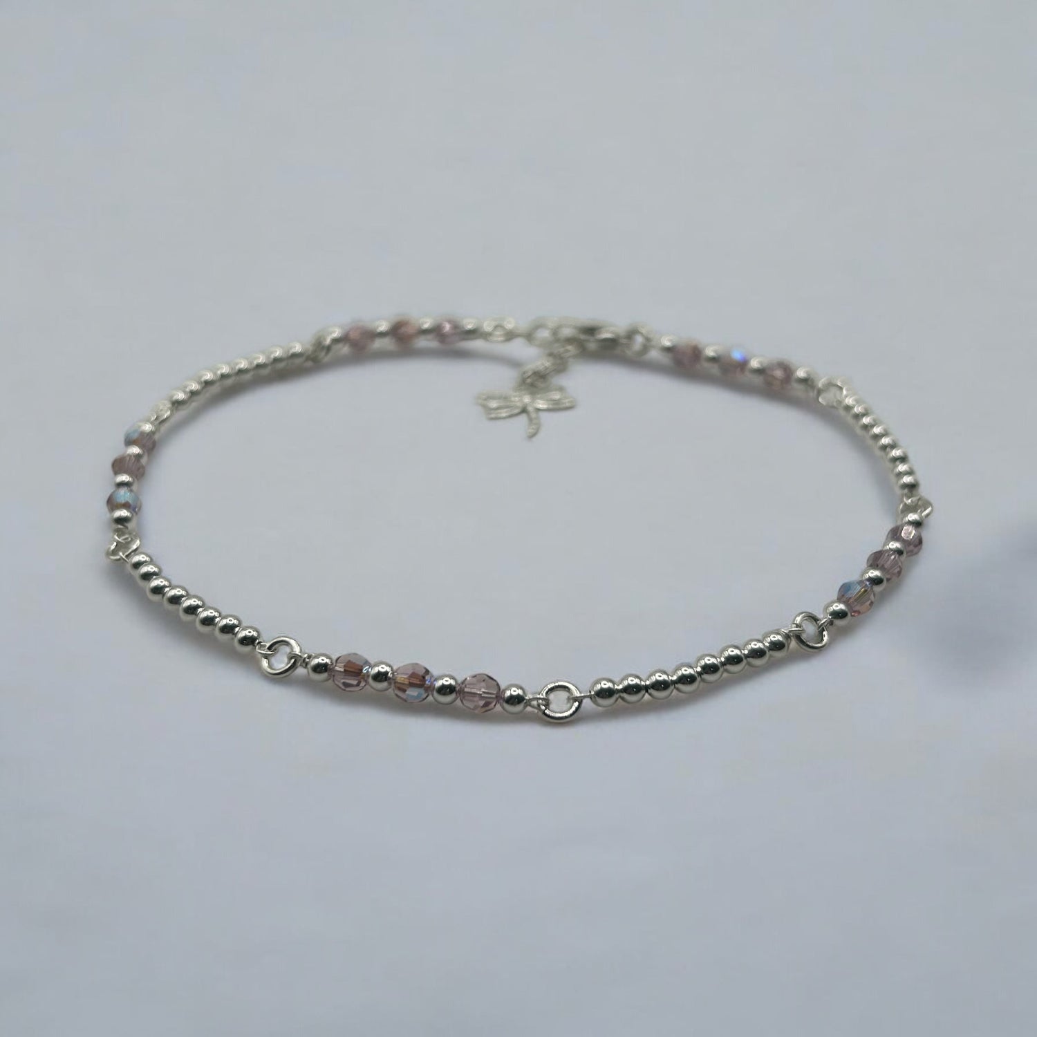 Dragonfly Dazzle Ankle Bracelet Kit -Completed