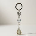 Beaded Druzy Purse Keychain Charm Kit