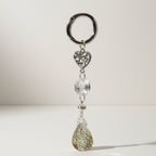 Beaded Druzy Purse Keychain Charm Kit