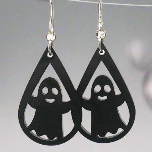 Bootiful Ghost Halloween Earring - Too Cute Beads