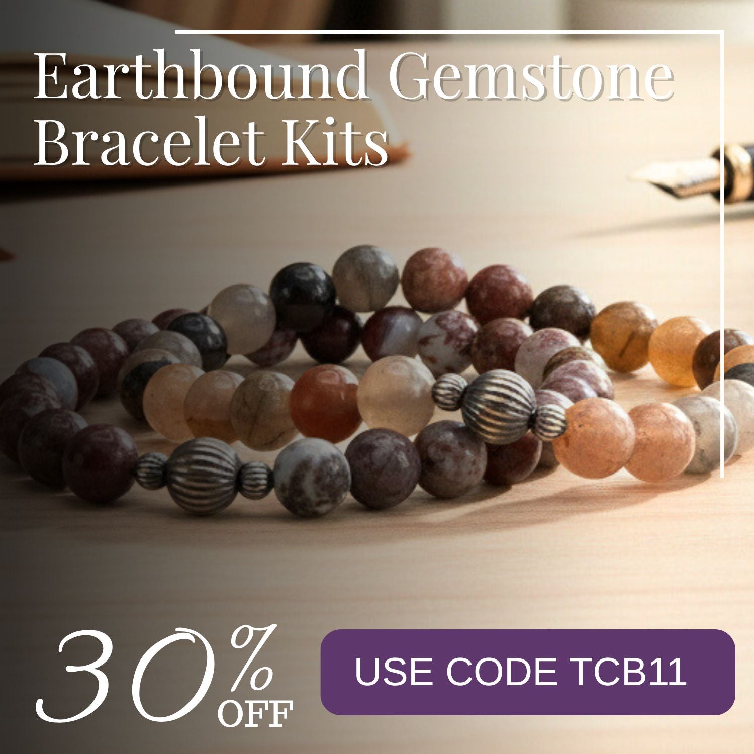 Earthbound Gemstone Bracelet Kit