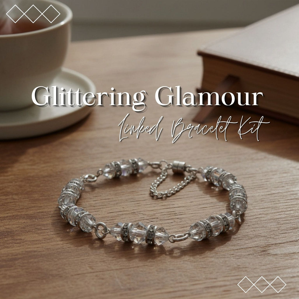 Glittering Glamour Linked Bracelet Kit