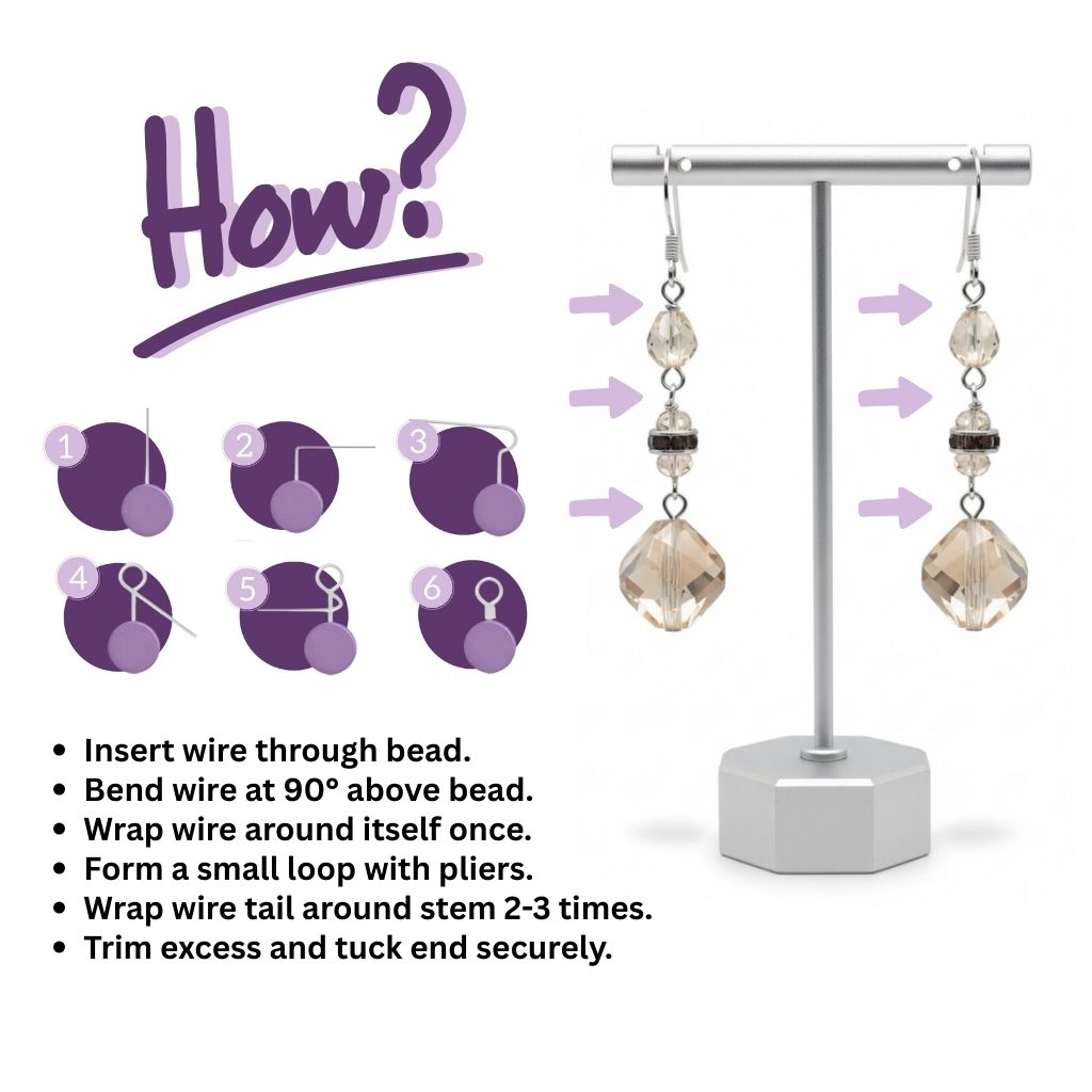 Golden Shadow Helix Dangle Earring Kit