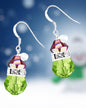 Merry Grinch-mas Christmas Earrings (Ready to Wear)