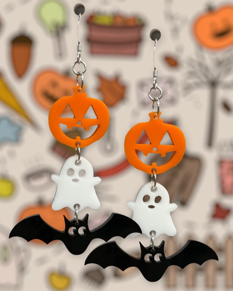 Halloween Trio Earrings - Jewelry Making - Too Cute Beads