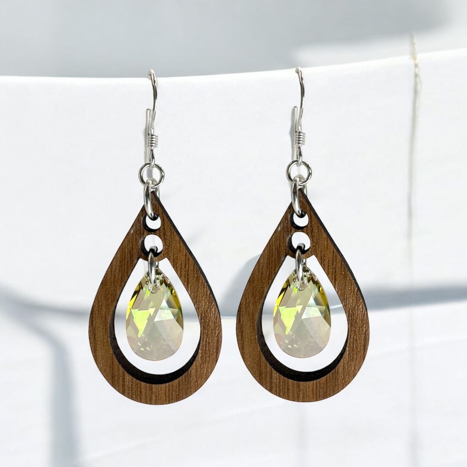Luminous Teardrop Earrings (Ready to Wear)