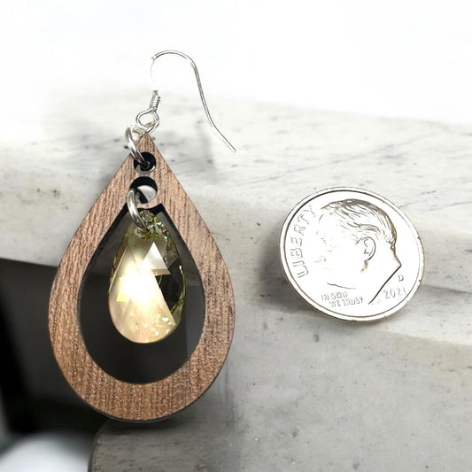Luminous Teardrop Earrings (Ready to Wear)