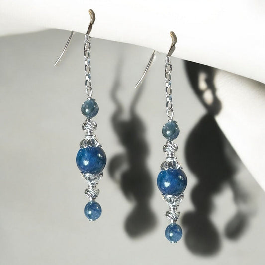 Kyanite Serenity Earrings (Ready to Wear)