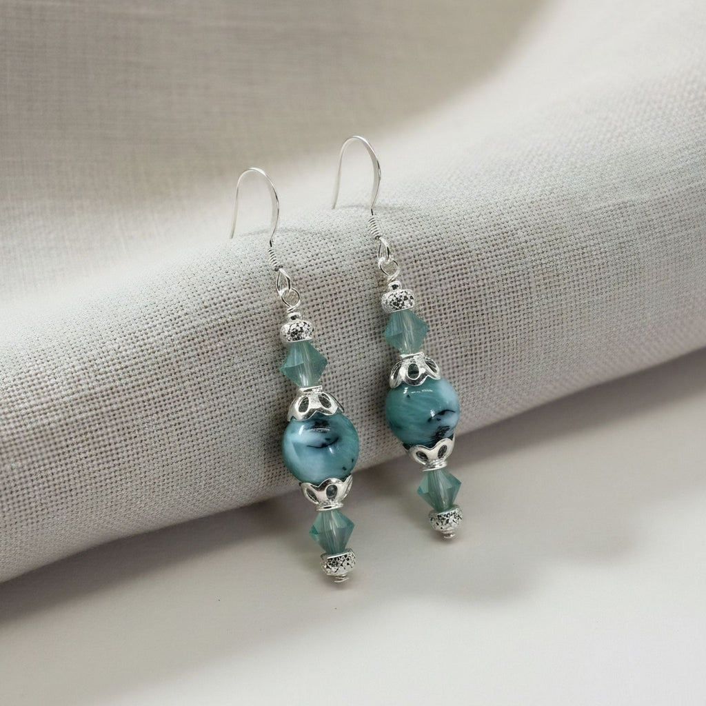 Larimar Drop Earring Kit