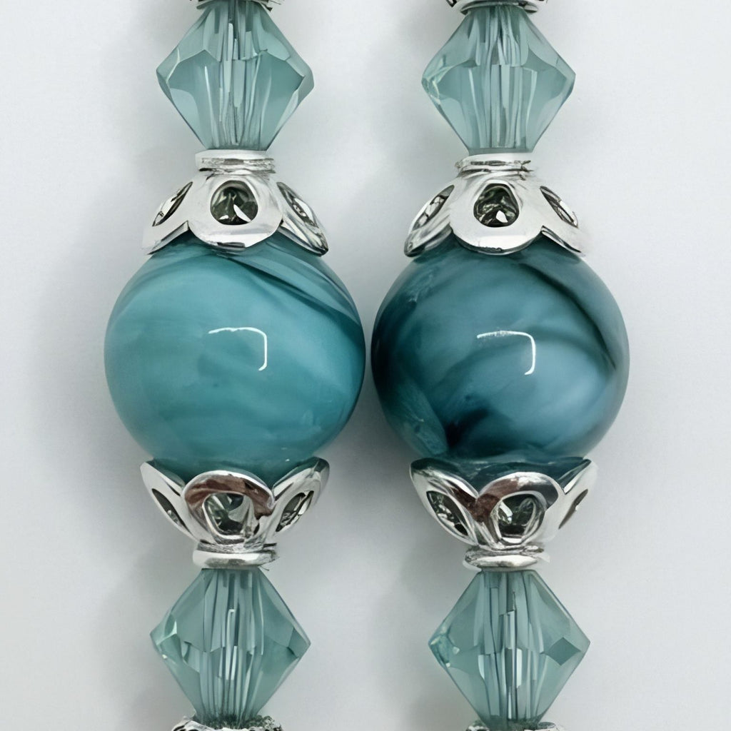 Larimar Drop Earring Kit
