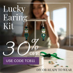 Lucky the Leprechaun Earring Kit - DIY St. Patrick's Day Jewelry