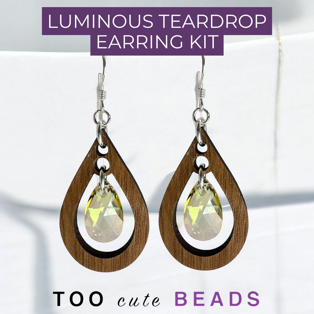 Luminous Teardrop Earring Kit