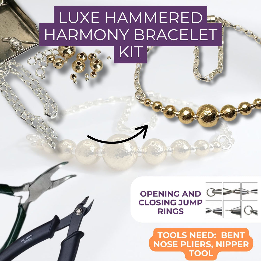 Luxe Hammered Harmony Bracelet Kit
